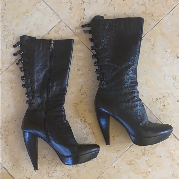 Shoes - Black heel boots